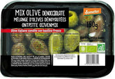 Olivenblanding uden kerner i saltlage Skal BIO 150 g - BIO ORGANICA ITALIA